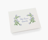 Tracy & Co Hydrangea Sympathy Card - Single Card