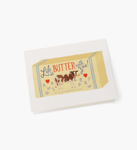 Tracy & Co Life is Butter With You Love & Friendship Card - Single Card