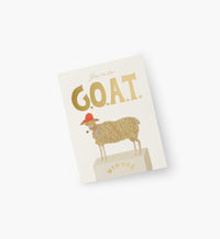 Tracy & Co G.O.A.T. Love & Friendship Card - Single Card
