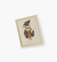 Tracy & Co Congrats Owl Congrats Card - Single Card