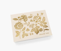 Tracy & Co English Rose Thank You Card - Single Card