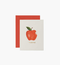 Tracy & Co Apple Thank You Card - Single Card