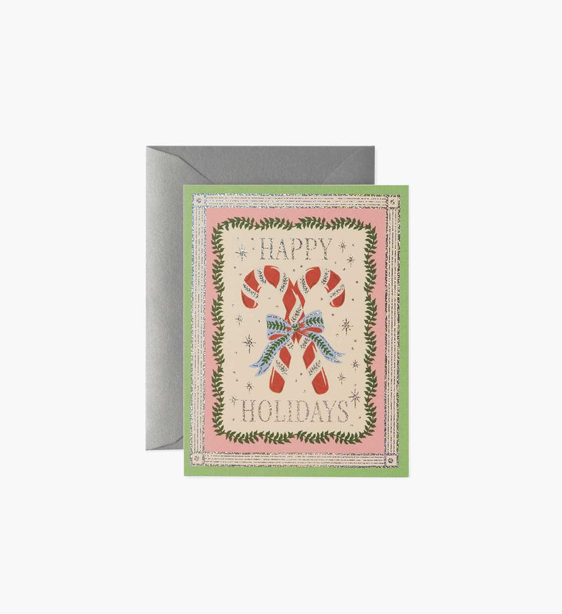 Tracy & Co Candy Cane Holiday Cards - Boxed Set