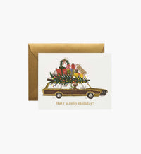 Tracy & Co Jolly Holiday Wagon Holiday Cards - Boxed Set