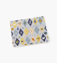 Tracy & Co Hanukkah Argyle Hanukkah Card - Single Card