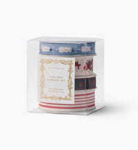 Tracy & Co Ribbon Set of 4 - Beary Christmas