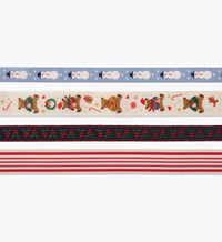 Tracy & Co Ribbon Set of 4 - Beary Christmas