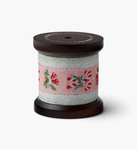 Tracy & Co Holiday Jacquard Ribbon - Candy Cane Stripe