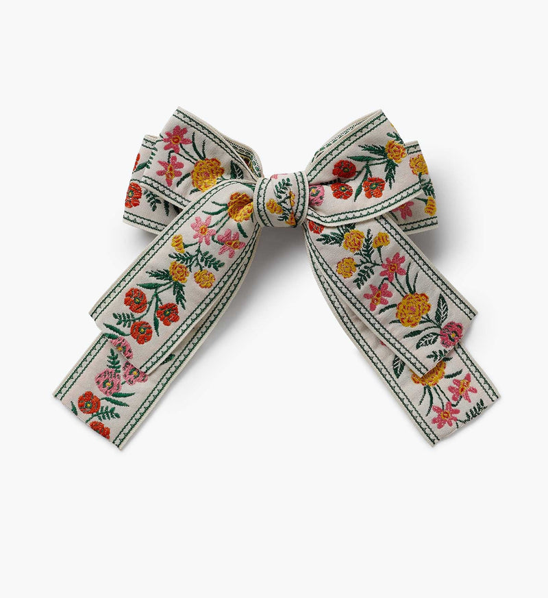 Tracy & Co Bow Clip - Garden Study