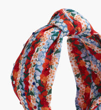 Tracy & Co Knotted Headband - Americana Stripe
