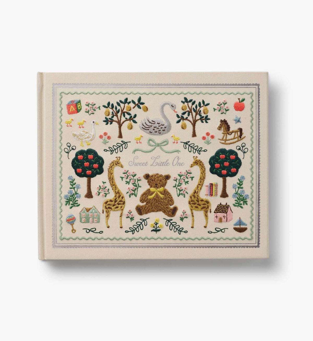 Tracy & Co Embroidered Baby Book - Storybook