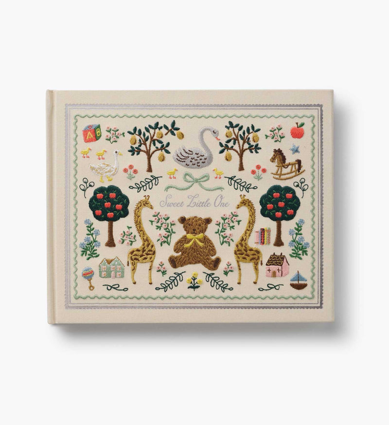 Tracy & Co Embroidered Baby Book - Storybook