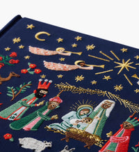 Tracy & Co Embroidered Guest Book - Nativity