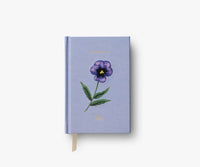 Tracy & Co Birth Month Mini Embroidered Journal - February