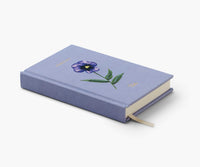 Tracy & Co Birth Month Mini Embroidered Journal - February