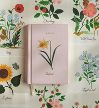 Tracy & Co Birth Month Mini Embroidered Journal - March