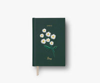 Tracy & Co Birth Month Mini Embroidered Journal - April