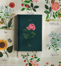 Tracy & Co Birth Month Mini Embroidered Journal - June