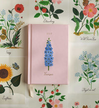 Tracy & Co Birth Month Mini Embroidered Journal - July