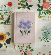 Tracy & Co Birth Month Mini Embroidered Journal - September