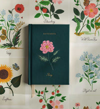 Tracy & Co Birth Month Mini Embroidered Journal - November