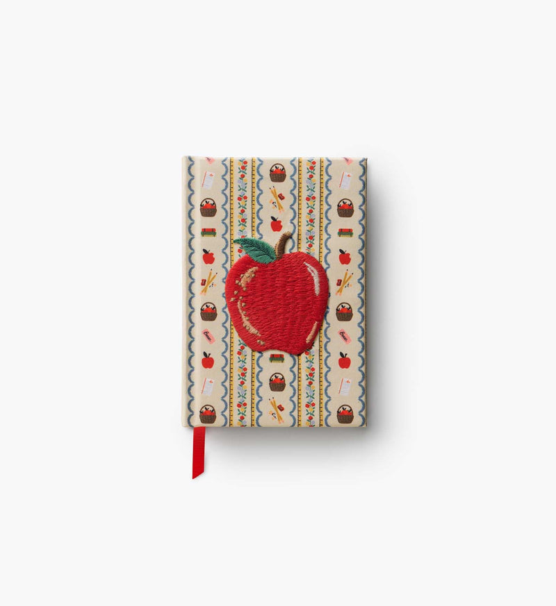 Tracy & Co Mini Embroidered Journal - Schoolhouse