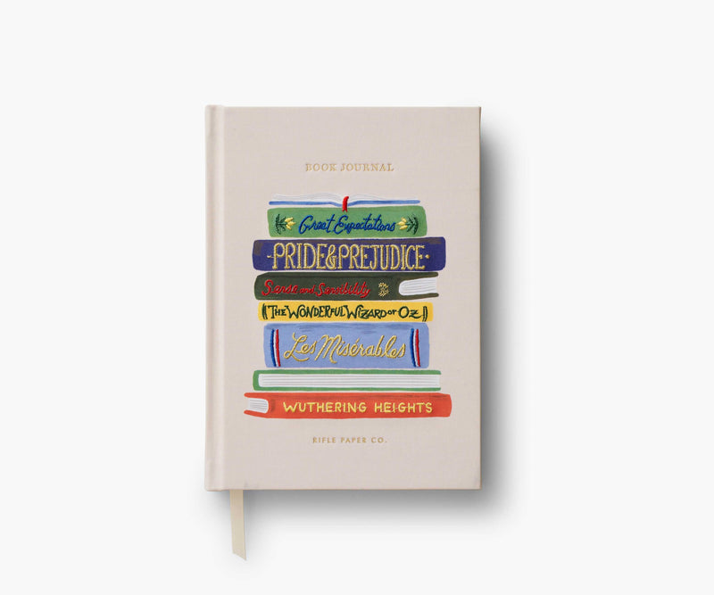 Tracy & Co Embroidered Book Journal - Book Club