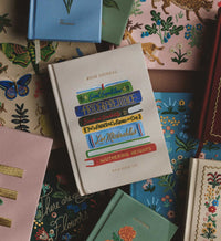 Tracy & Co Embroidered Book Journal - Book Club