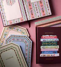 Tracy & Co Embroidered Book Journal - Ladies Night Book Club