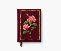Tracy & Co Embroidered Journal - Roses