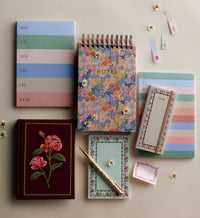 Tracy & Co Embroidered Journal - Roses