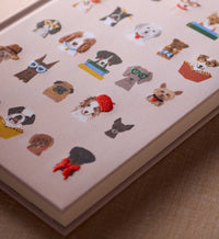 Tracy & Co Embroidered Journal - Studious Dogs