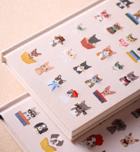 Tracy & Co Embroidered Journal - Studious Cats
