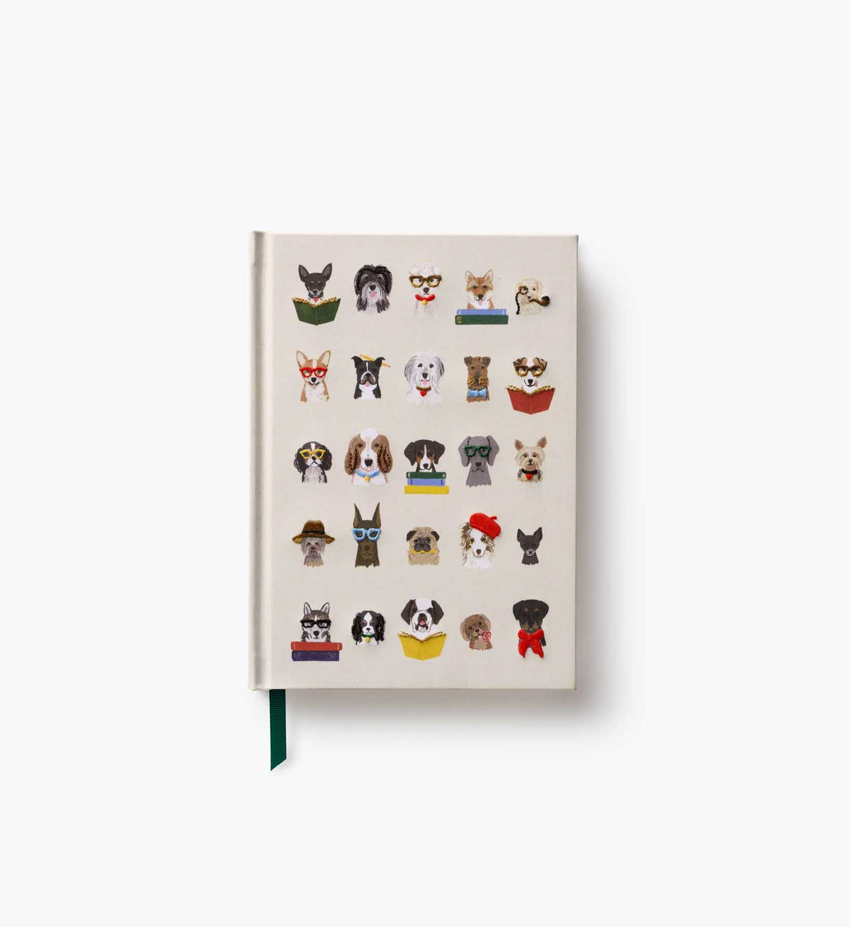 Tracy & Co Embroidered Journal - Studious Dogs