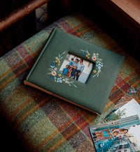 Tracy & Co Embroidered Heirloom Photo Album - Wildwood