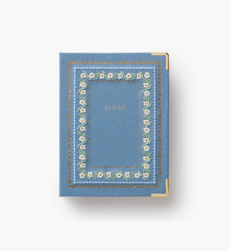 Tracy & Co Embroidered Small Photo Album - Delphine