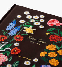 Tracy & Co Embroidered Sketchbook - Garden Study