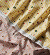 Tracy & Co Farmhouse Gingham Cotton Fabric - Butter