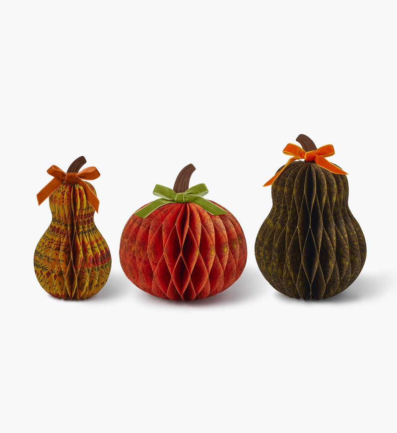Tracy & Co Honeycomb Decor Set - Harvest Gourd