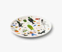 Tracy & Co Melamine Assorted Dessert Plates - Halloween Parade