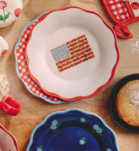 Tracy & Co Melamine Assorted Dessert Plates - Americana