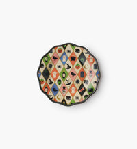 Tracy & Co Melamine Assorted Dessert Plates - Halloween Argyle