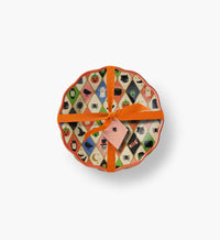 Tracy & Co Melamine Assorted Dessert Plates - Halloween Argyle