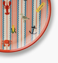 Tracy & Co Melamine Assorted Dessert Plates - Seaside
