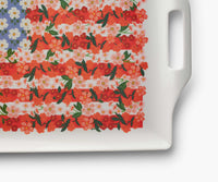Tracy & Co Melamine Serving Platter with Handles - Americana