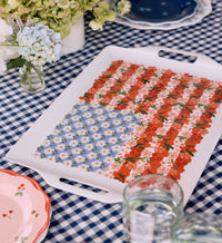 Tracy & Co Melamine Serving Platter with Handles - Americana