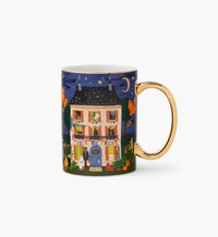 Tracy & Co Porcelain Mug - Haunted House