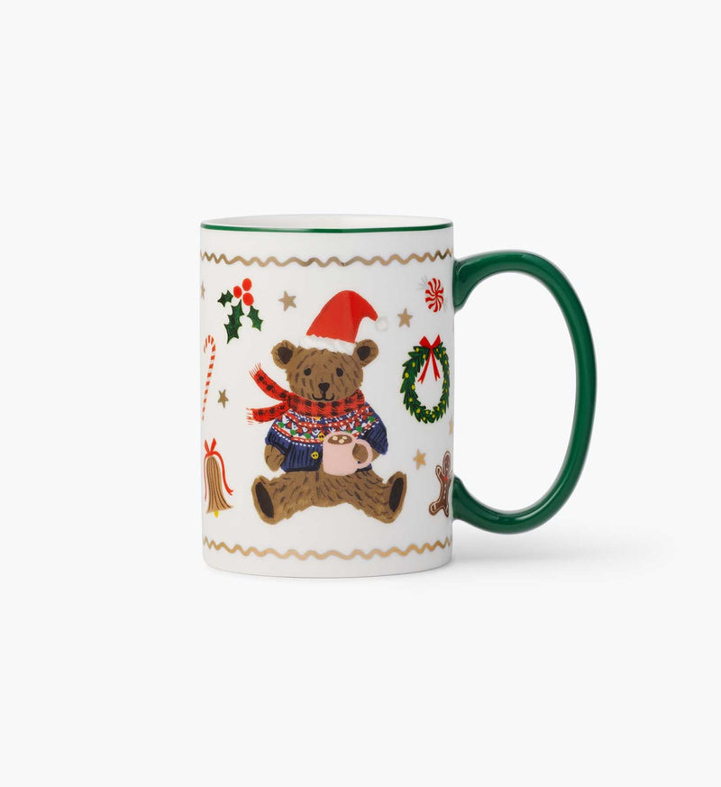 Tracy & Co Holiday Porcelain Mug - Beary Christmas