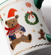 Tracy & Co Holiday Porcelain Mug - Beary Christmas