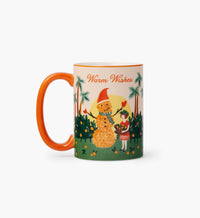 Tracy & Co Holiday Porcelain Mug - Warm Wishes